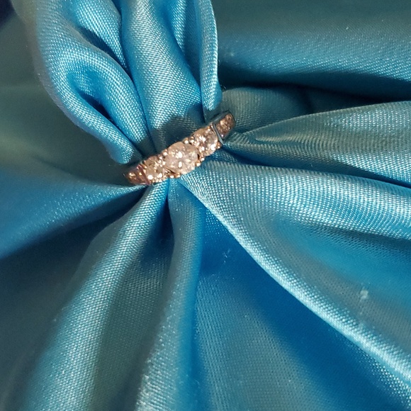 1 carrat natural diamond , 14k white gold ring - Picture 4 of 5